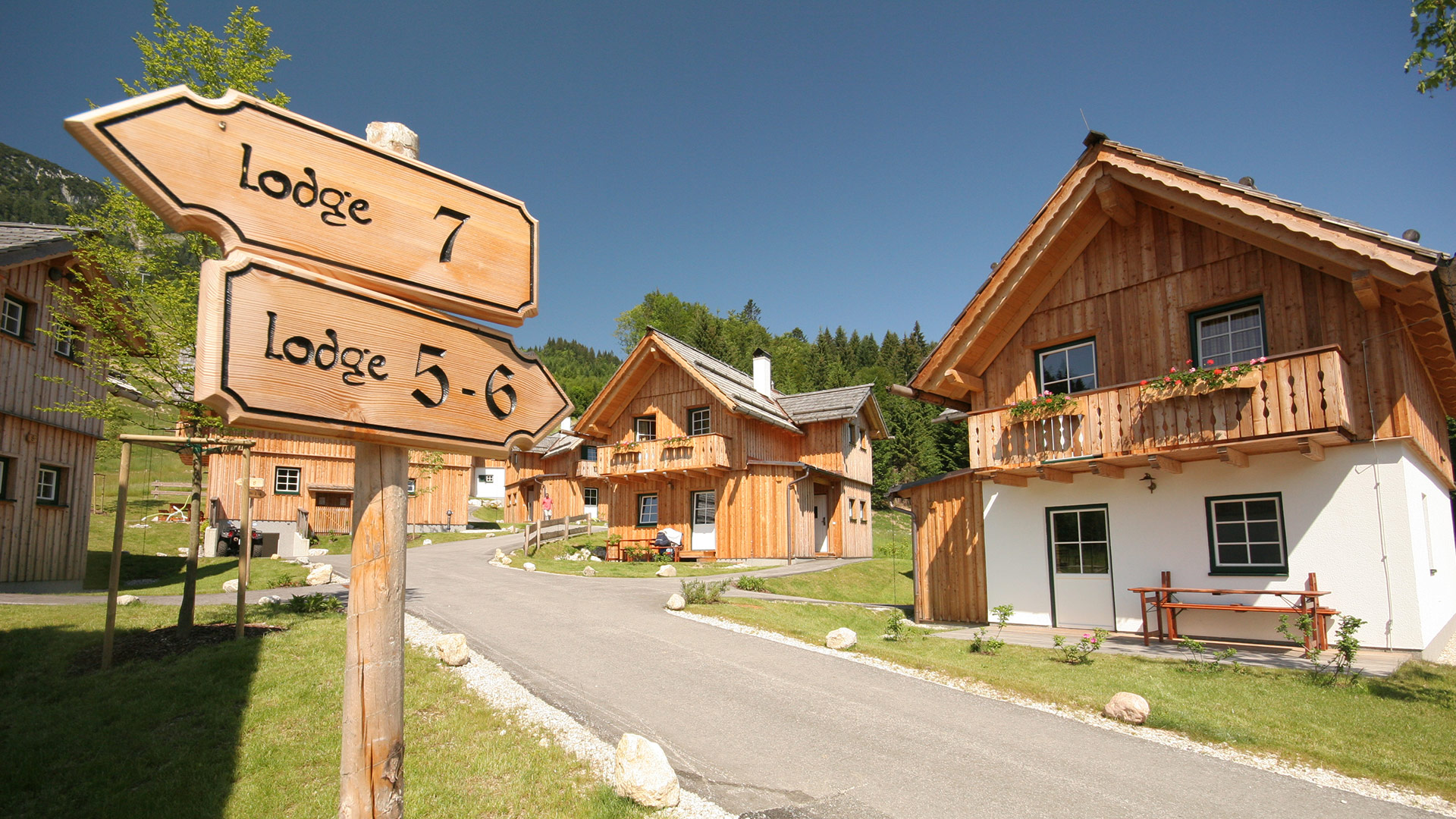 Wandern in der Hagan Lodge